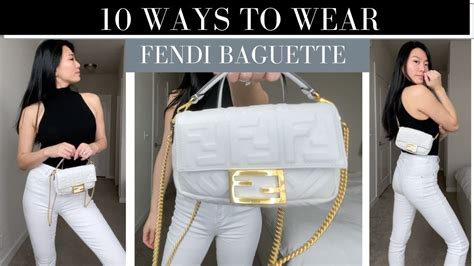 how to style fendi baguette|Fendi bags size guide.